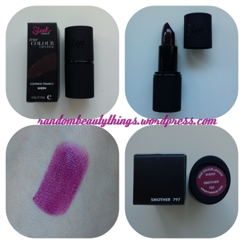Sleek Smother lipstick 1